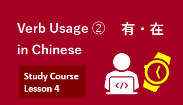 ④Verb Usage "有/在"